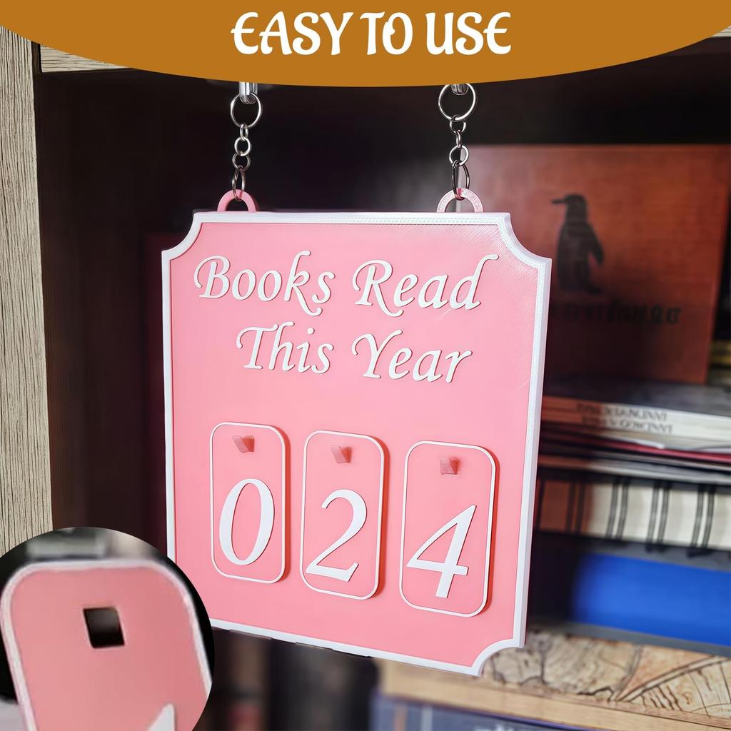 Handmade Wooden Hanging Shelf Book  Wall Decoration, Rustic Style Book Lover Sign, Suitable For Home, Or Classroom