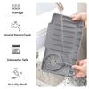New Silicone Faucet Drain Pad Side Hole Sink Drain Mat Slope Drainage Dishwashing Sink Water Barrier Pad Square Shape