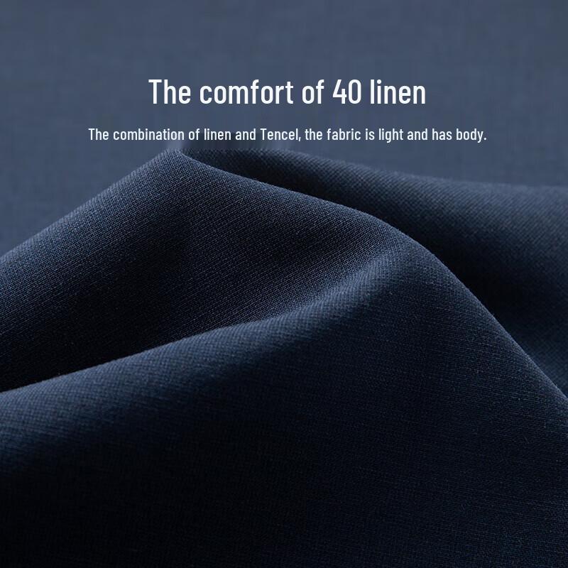 Hodo Men's Tencel-Linen Lightweight Quick-Dry Casual Pants