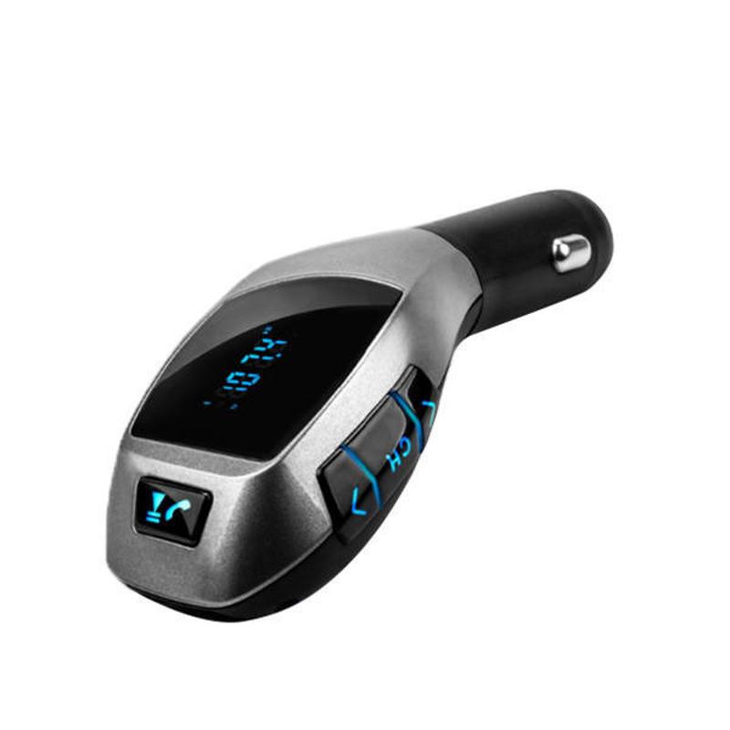 

Wholesale X5 Car Bluetooth Mp3 Player Blue Light Button and LED Display, Support Card Insertion To Play Music