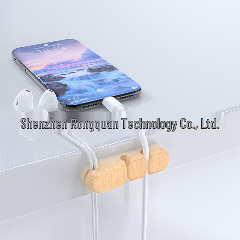 Silikon Cartoon Kabel Organizer - Selbstklebender Desktop Kabelclip Wickler