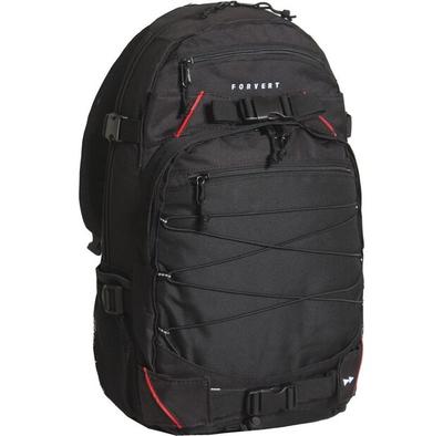 Rucksack Forvert Laptop Louis 20 schwarz