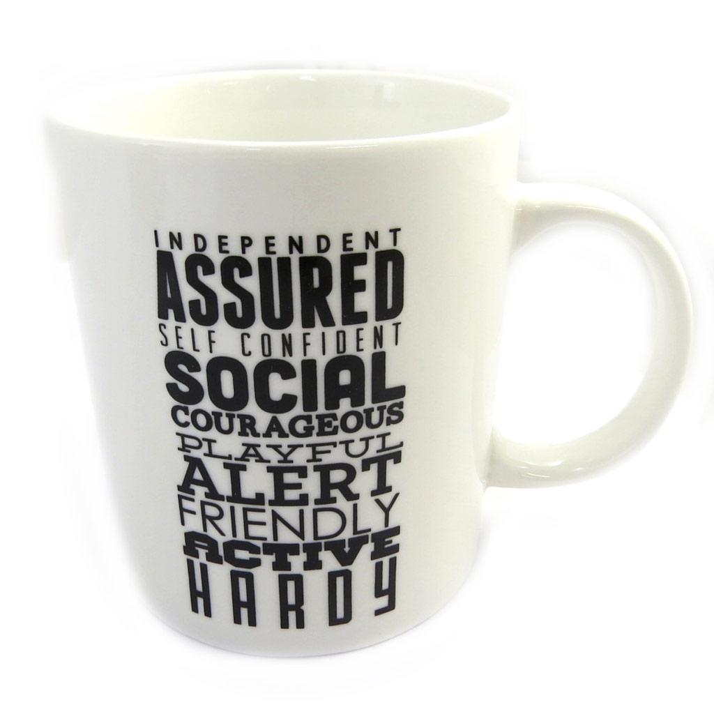 Les Trésors De Lily [M3214] - Ivory 'Westie' Mug