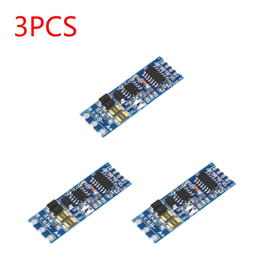 10PCS TTL To RS485 Module Hardware Automatic Flow Control Module Serial UART Level Mutual Conversion Power Supply Module 3.3V 5V