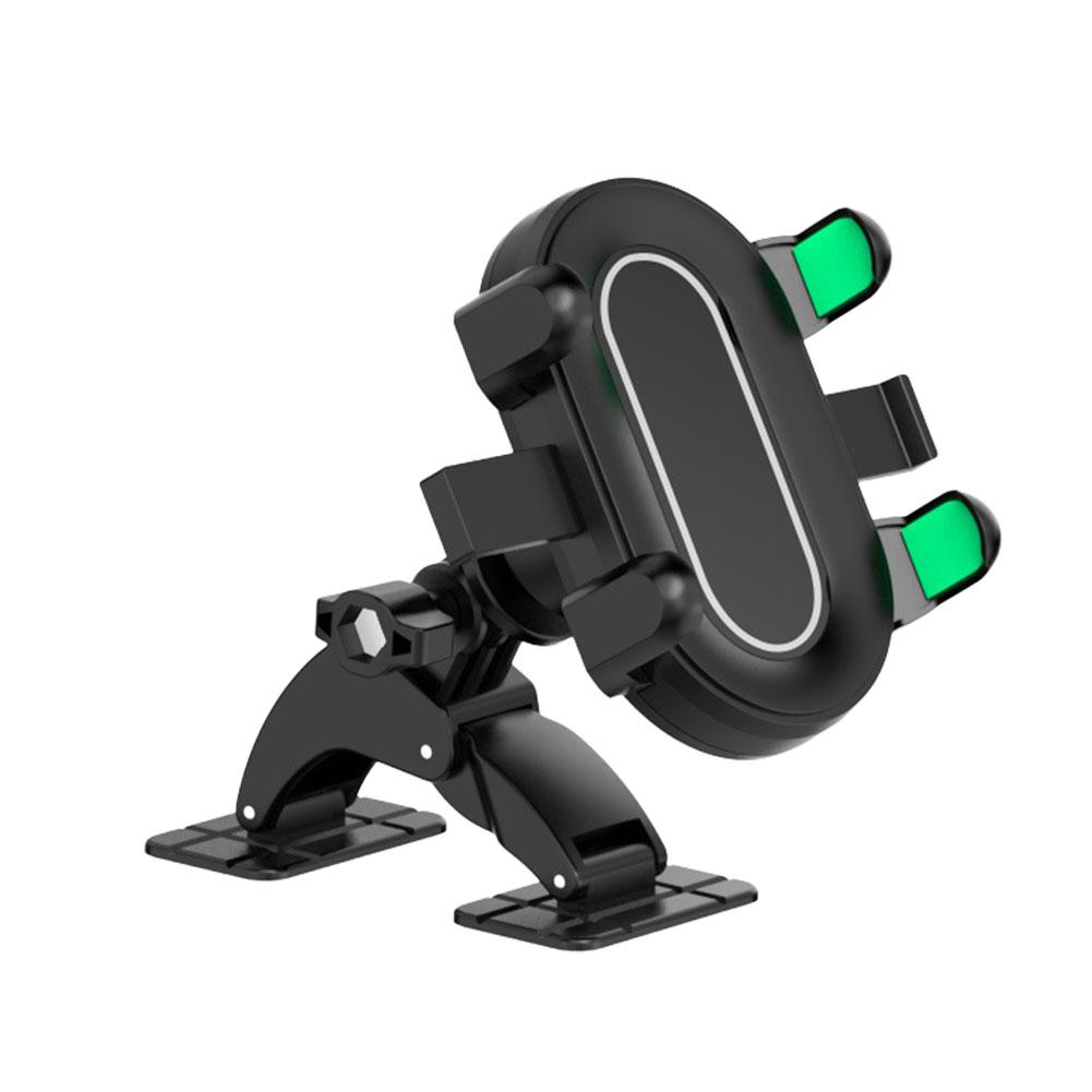 Car Phone Holder Head Car Dash Dual Self Adhesive Base 360 Degree Rotation Phone Holder Cellphone Support Bracket Accessories