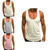 Premium Quality Men's Stripe Sleeveless Vest For Summer Beach Training And Gym