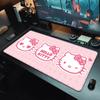 Pink Cartoon Hello Kitty Mousepad HD Printing Computer Gamers Locking Edge Non-slip Mouse Pad XXL90x40cm Keyboard PC Desk Pad
