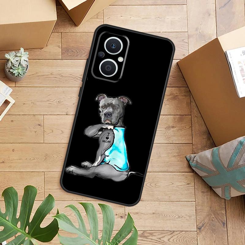 Pitbull Dog Phone Case For OPPO Reno 14 12 11 13 F 10 Pro 8T 8 Lite OPPO Find X9 X8 X6 X5 Pro Back Cover