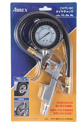 AIRREX Reifendruckprüfer mit Aufsatz CHTC-BC