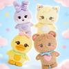 Neue 1-4 Stück Rosa Plüschpuppe BORN PINK Welttournee Offizielle Plüschtiere Jennie Lisa Rose Jisoo Kawaii Kuscheltiere Fan-Puppe Geschenk