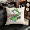 DDeltarune Ralsei  Pillow Case Sofa Living Room Bedroom Headboard Backrest Cushion Square Cushion Nap Time