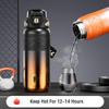 710ml High Quality Stainless Steel 316 Sport Vacuum Flask With Straw Portable Gym Fitness Outdoor Cycling Climb Thermal Bottle