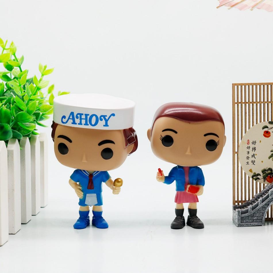 6 Stück/Set Stranger Things Figur Jane Ives/Will Byers/Mike /Blume Wheeler Actionfigur Cosplay Vinylornament Figuren Spielzeug Geschenk