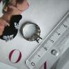 Silver Ring with Cubic Zirconia, Product Weight 1.99 G (2209607)