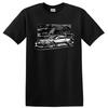 Car Graphic T Shirt Cool Sports Car Design Racing Tee Art for Car Enthusiasts