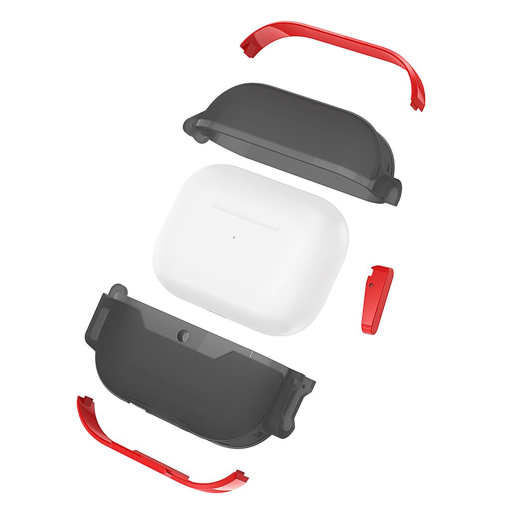 Lycra earphone cover is suitable for AirPods pro4 generation protective cover button one-button switch AirPods pro2