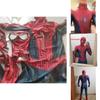 Úžasný kostým Spider-Man na Cosplay pro Halloween Dokonalé stehy Vynikající zpracování