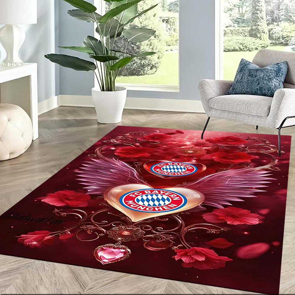 Champion Fc Bayern München Square rugs are a great choice for living rooms, bedrooms, home décor, and as gifts.