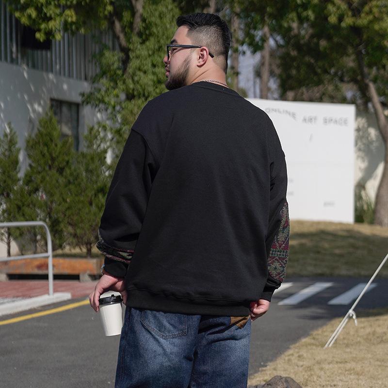 Ethnic style soft high-quality fabric wrinkle-resistant men's street sports casual breathable loose fashion trend comfortable tops