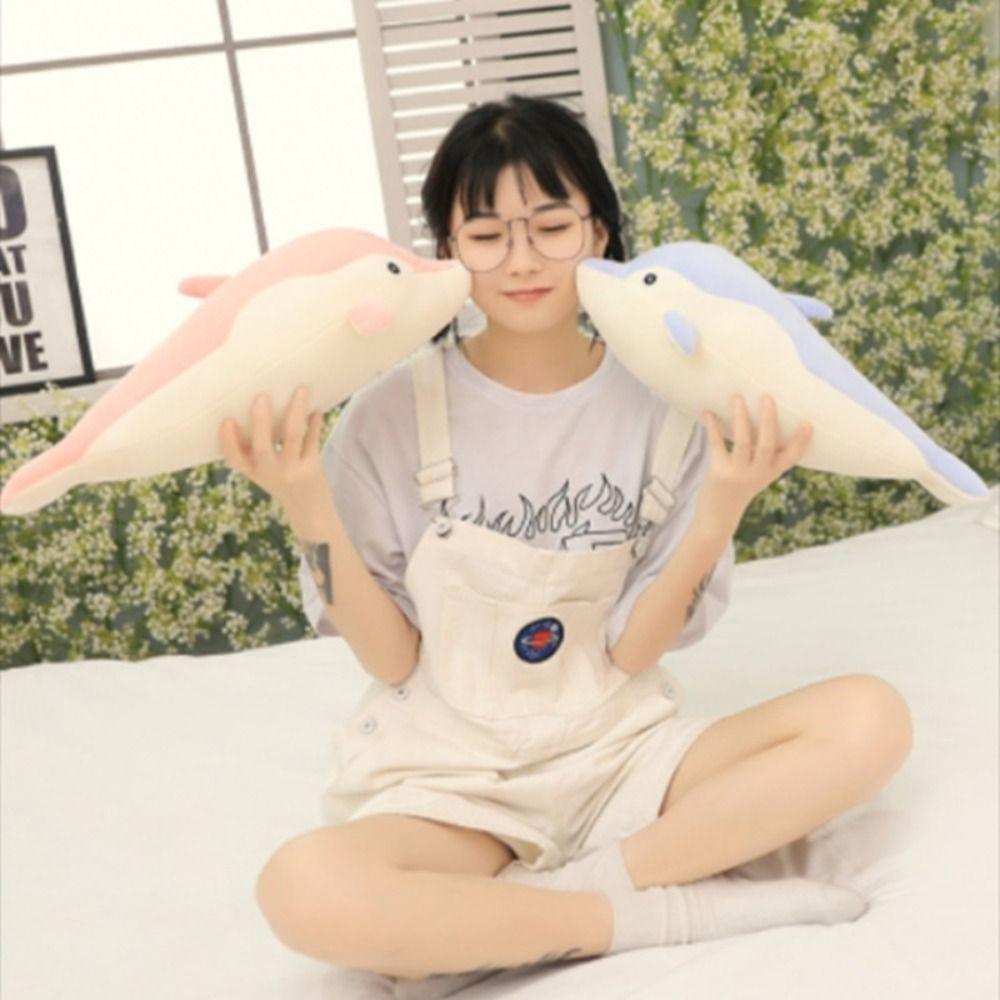 Underwater Baby Kids Dolphin Plush Toys Pillow Cushion Stuffed Toys Stuffed Ocean Animals Doll
