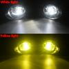 2PCS DRL For VW Golf MK6 2009 2010 2011 2012 2013 Angel Eye Fog Light Car LED Lens Fog Lamp