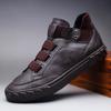 Scarpe Moda Nuove Uomo Nero Alte Casual Uomo Resistenti All'usura Mocassini Designer Tempo Libero Scarpe Vulcanizzate 2026