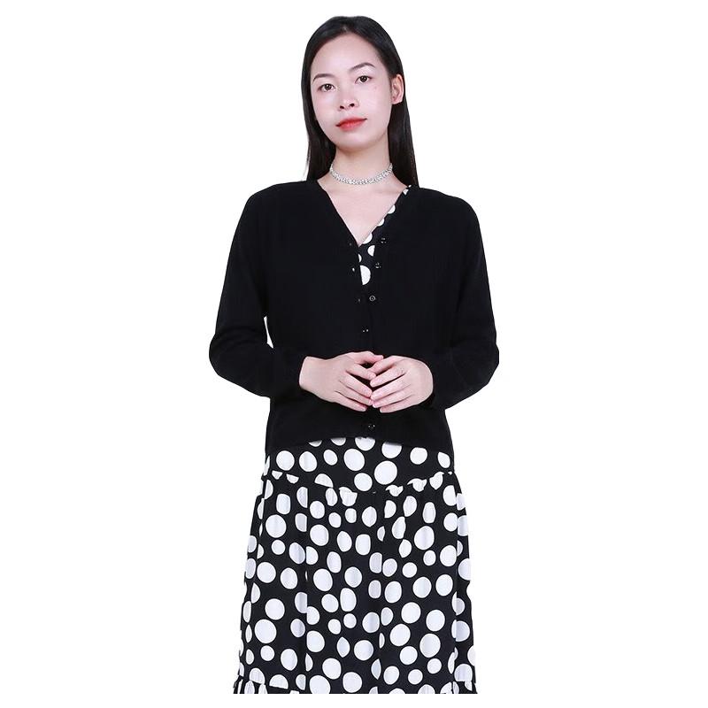 Anlom Women's Wool Long Sleeve Knitted Cardigan