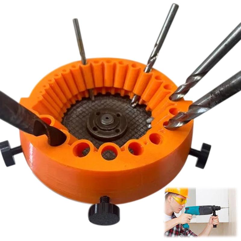 

Drill Bit Sharpener, Power Drill Bit Grinding Attachment, Old Drill Bit Grinder, Giant Blade Angle Grinder For Grinding Drill оранжевый