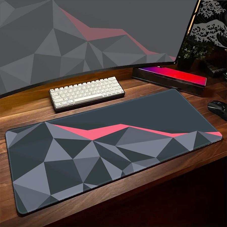 Gaming Mouse Pad Abstract Large Mousepad Gamer Speed Accessories Keyboard Pads Nonslip Rubber Art Line Desk mat