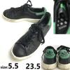 Originals STAN SMITH BOOST Low Cut Sneakers 5.5 23.5 Black Trefoil
