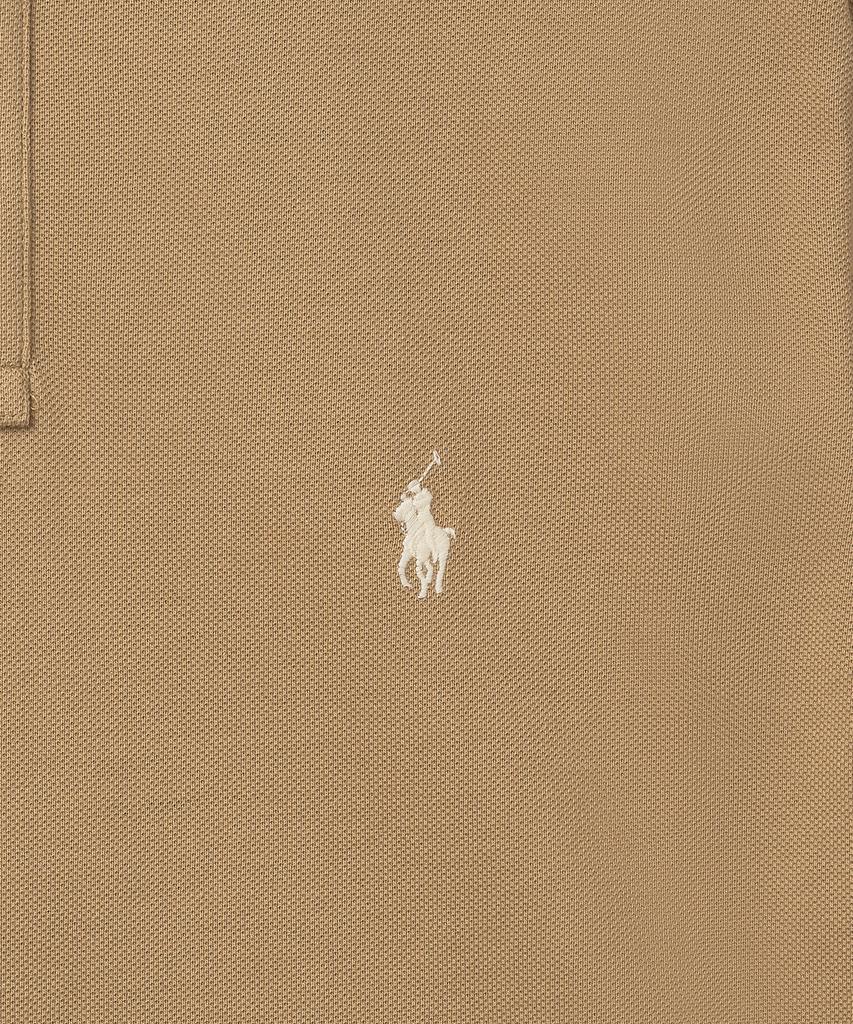 POLO RALPH LAUREN Custom Slim Fit Mesh Polo Shirt - Medium Beige