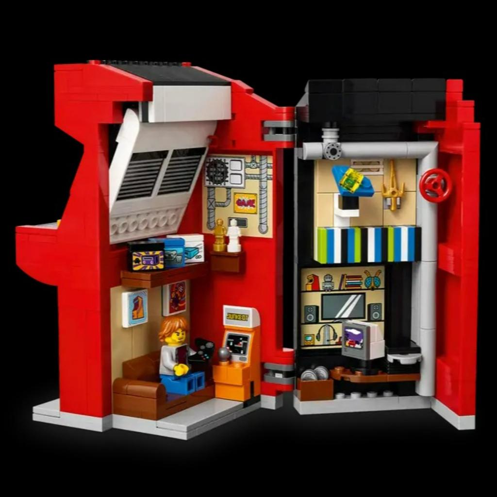 Arcade-Automat (40805) LEGO Minifigur Retro Gaming für Kinder ab 12 Jahren Erwachsene Fans 468 Teile Geburtstag Weihnachtsgeschenk