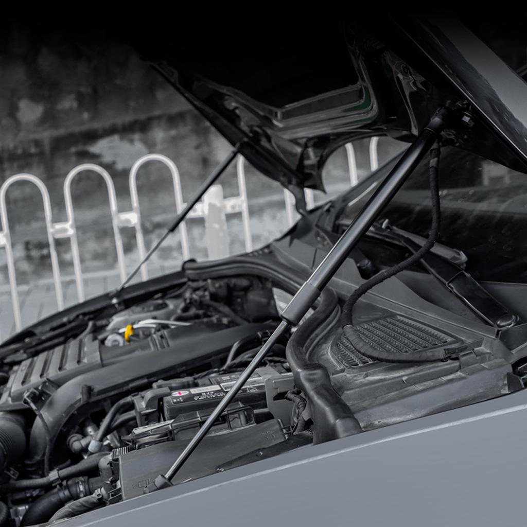 Für VW Volkswagen Golf 8 MK8 2020-2025 Edelstahl Frontklappe Motorhaube Gasdruckfedern Hubstütze Dämpfer Gasstoßdämpfer Auto Styling