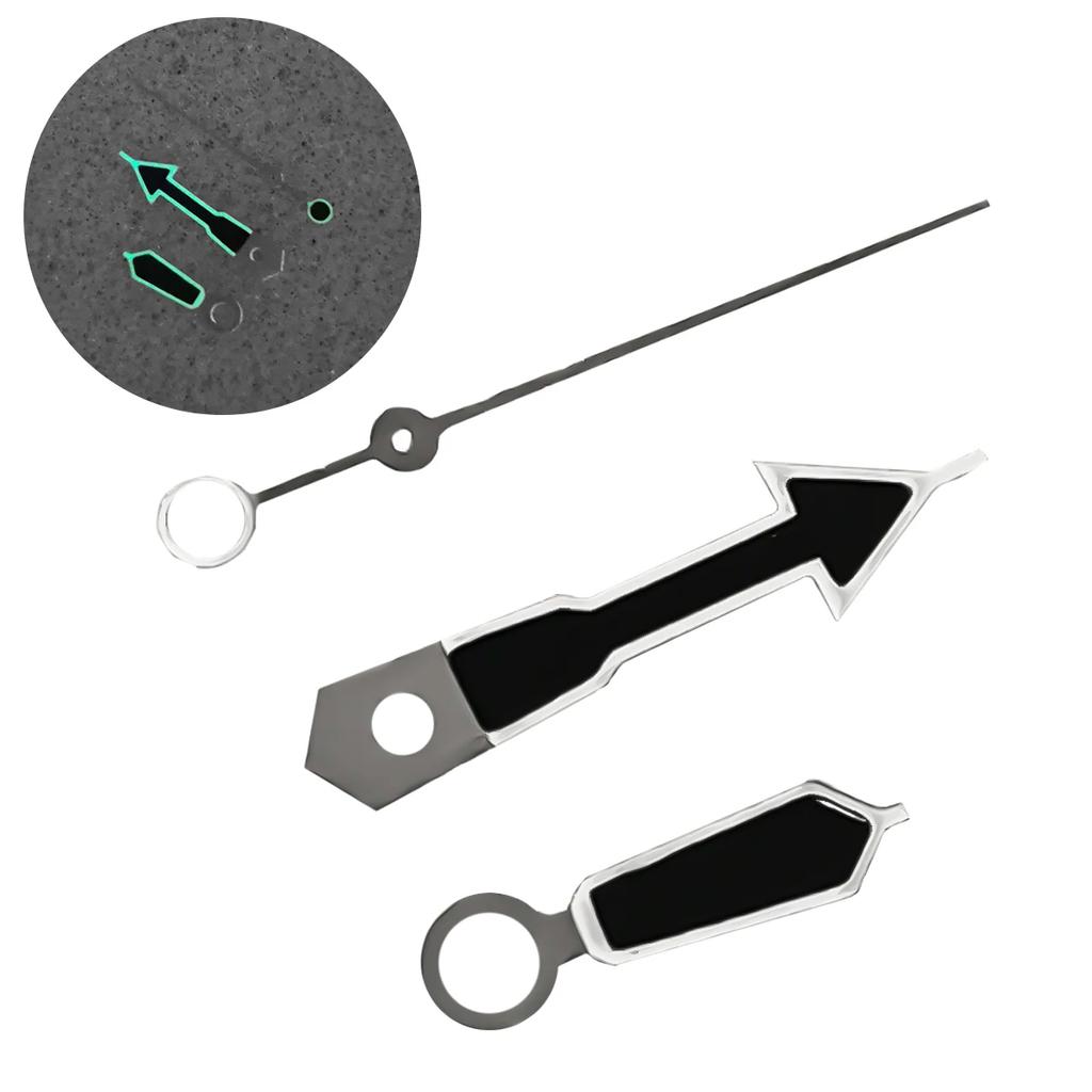 high-quality Watch accessories watch pointer NH series 35 NH36 hands green luminous suitable for N H35/ NH36/4R/7S movement