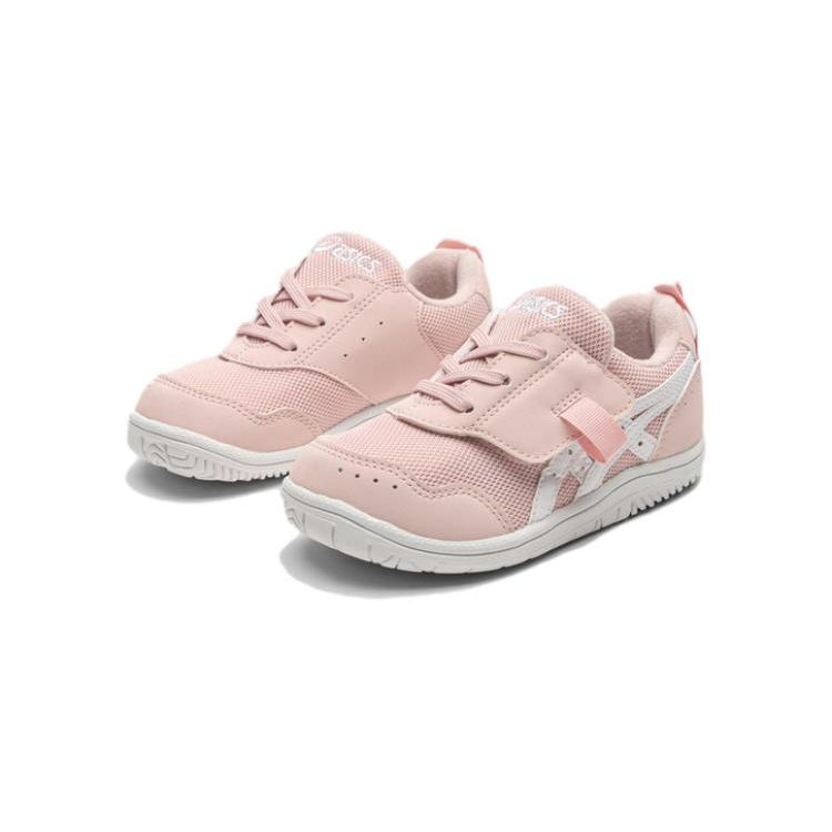 Asics Soft Sole Comfortable Fit Skin-Friendly Lightweight Growth Protection Durable Breathable Low-Top Walking Shoes Baby shoes Pink 1144A327-700