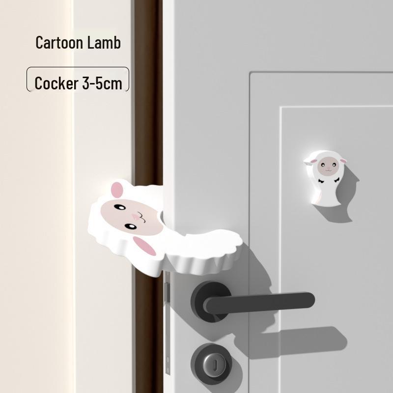 Child Safety Door Gap Fixer: Anti-Pinch Hand Stopper & Anti-Collision Clip