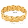 TEMU hot-selling stainless steel bracelet female personality exaggerated irregular heart-shaped butterfly does not fade hand