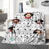 Name Custom Mafalda Print Flannel Blanket High Quality Warm Comfortable Cover for All Seasons Perfect for Gifts Home Decor