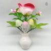 Gift Handmade LED Mushroom Night Lights Pomegranate Bottle Colorful Little Night Light Floral Lamp
