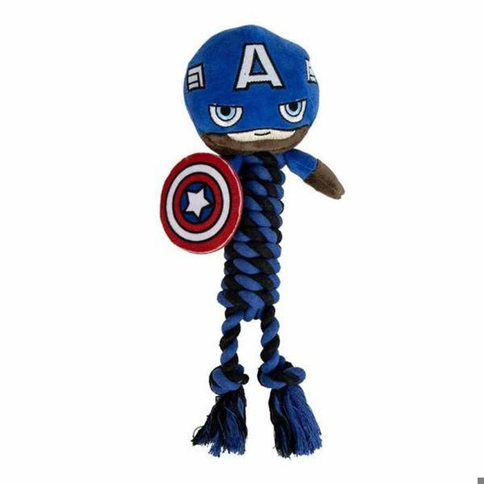 

Dog toy - MARVEL - Rectangular - Blue - 9.5 x 30 x 9.5 cm - Fabric синій