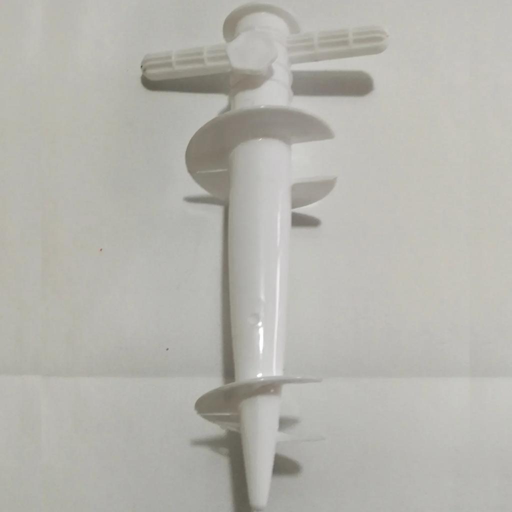 1PC Beach Plastic Ground Plug Spiral Plastic Umbrella Base Beach Umbrella Anchor Base Adjustable Sand Fixation Tool