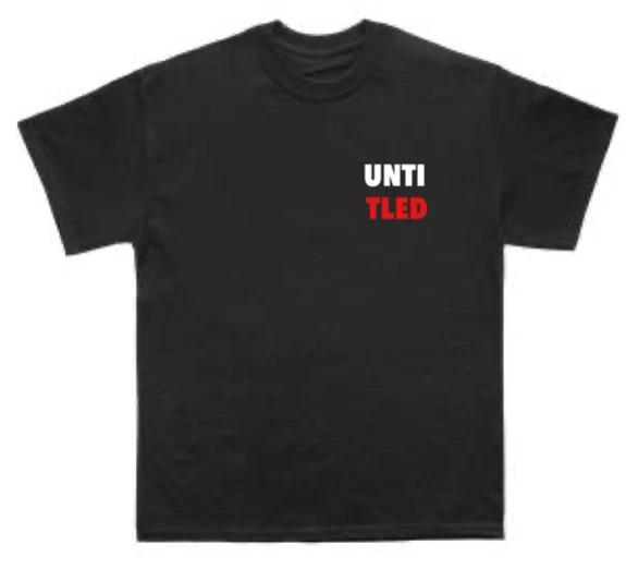 The streets trendsetter BLACK tee SMALL XL