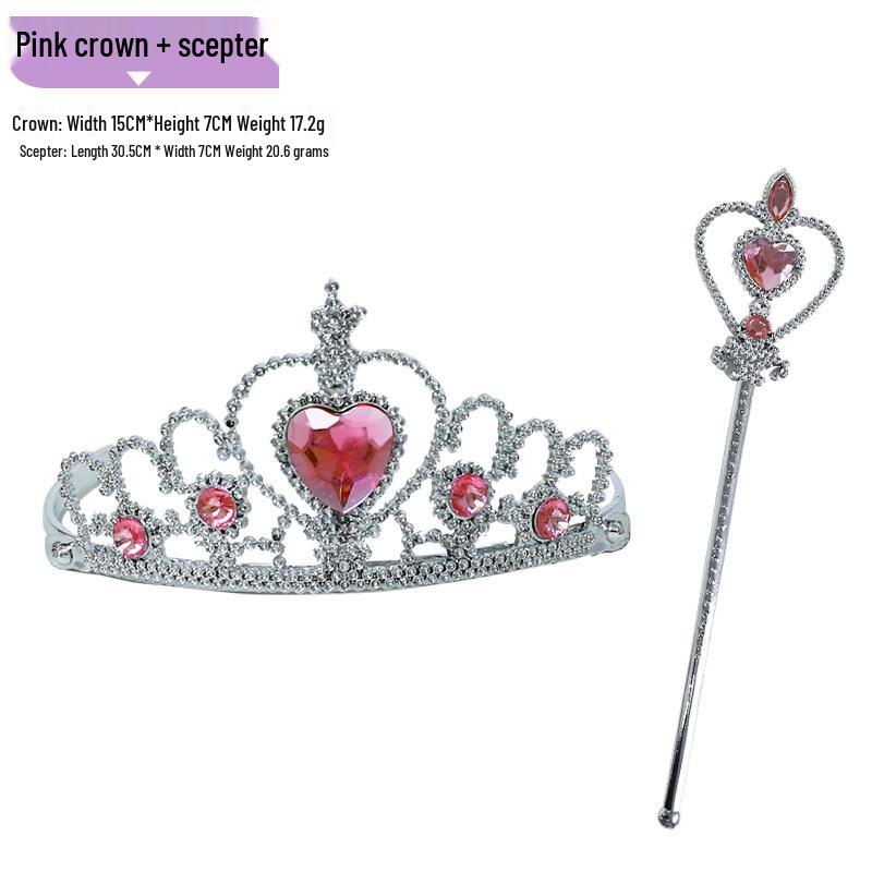 Enchanting Fairy Butterfly Wings Costume Set for Kids with Headband, Crown, and Magic Wand