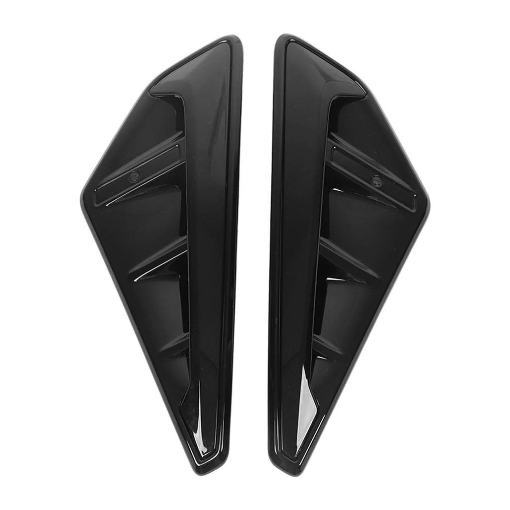 2pcs Gloss Black Side Air Duct Vent Trim Covers Wing Grille Air Intake Panel for X5 G05 2019‑2022