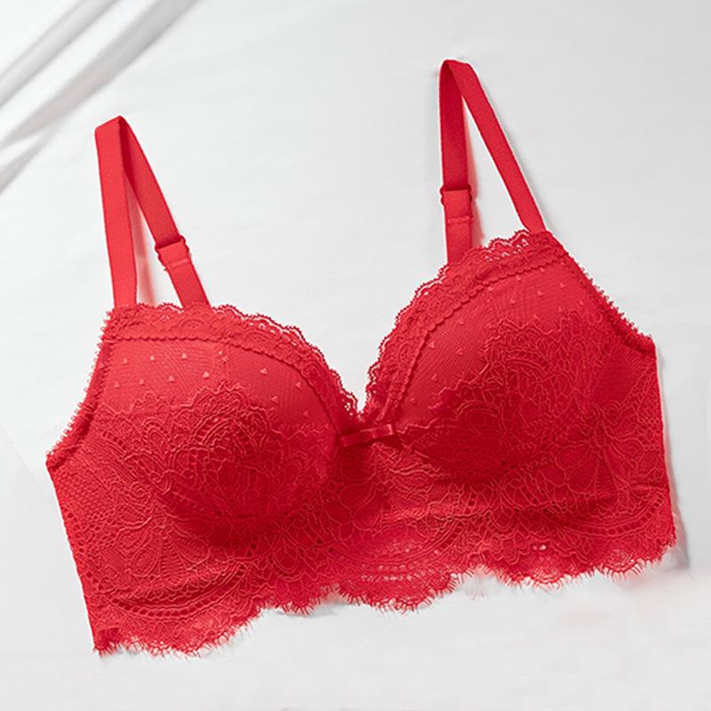 

Комплект бюстгальтера пуш-ап для женщин с плоской грудью: Бесшовный, Регулируемый, Боковая поддержка, Предотвращающий провисание, Сексуальный дизайн.