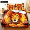 Lion Bedding Set Duvet Cover Set 3d Bedding Digital Printing Queen Size Bedding Set Fashion Design