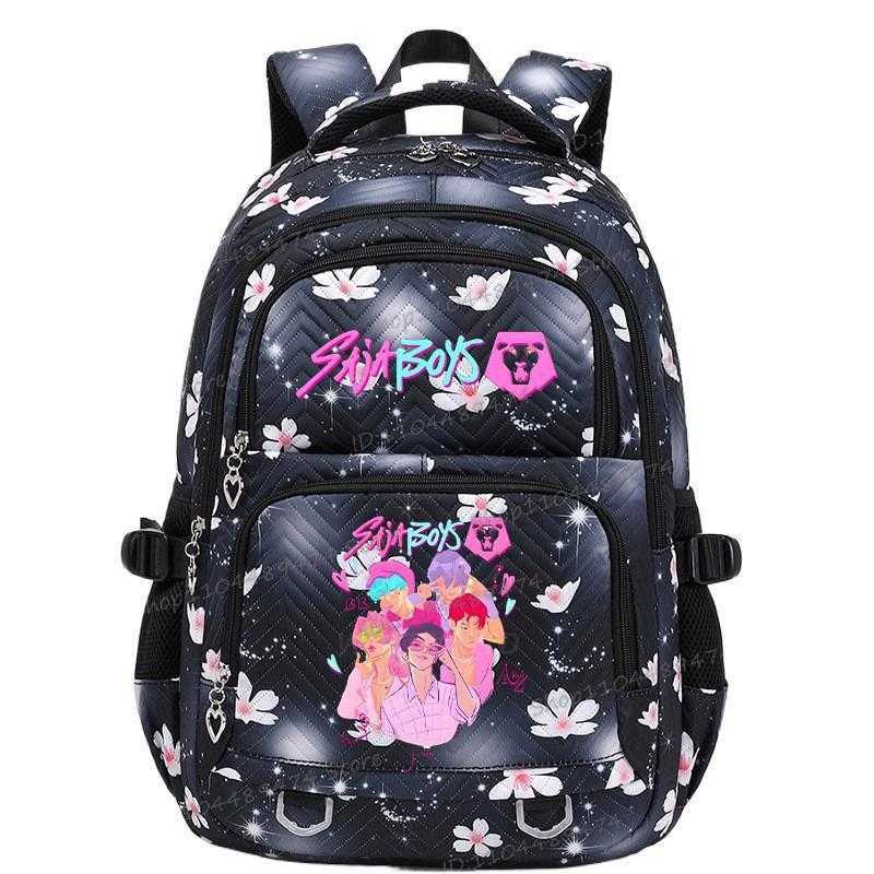 Kpop Witch Hunters Peripheral Printing Large Capacity Primary And Secondary School School Bag Trend Backpack Lightweight Fashion Backpack Schoolbag