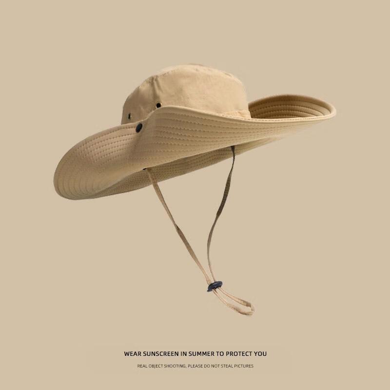 HANDUNYOU Широкополая солнцезащитная панама