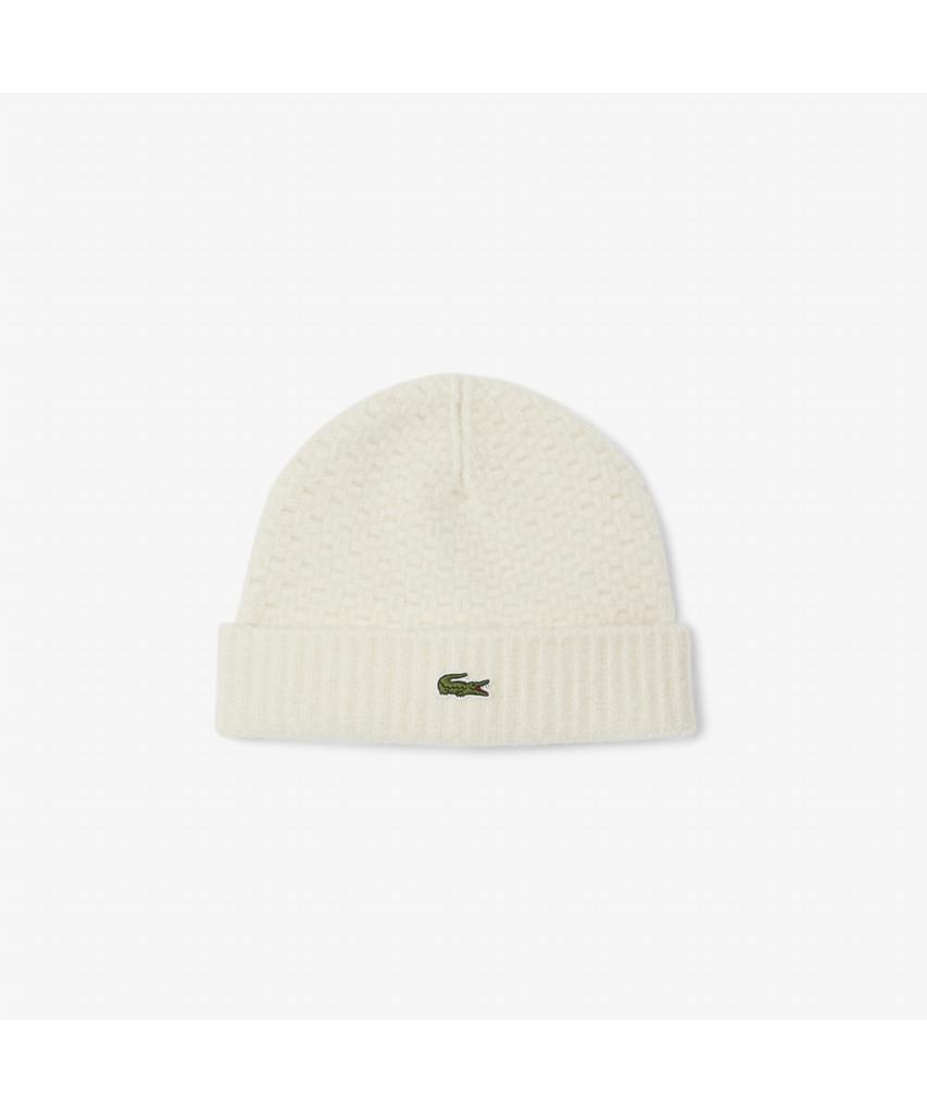 LACOSTE Men'S Iconic Knit Wool Beanie Rb8203-55N Xfj