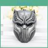 Black Pendant Panther Necklace And Keychain With Alloy For Gift Movie